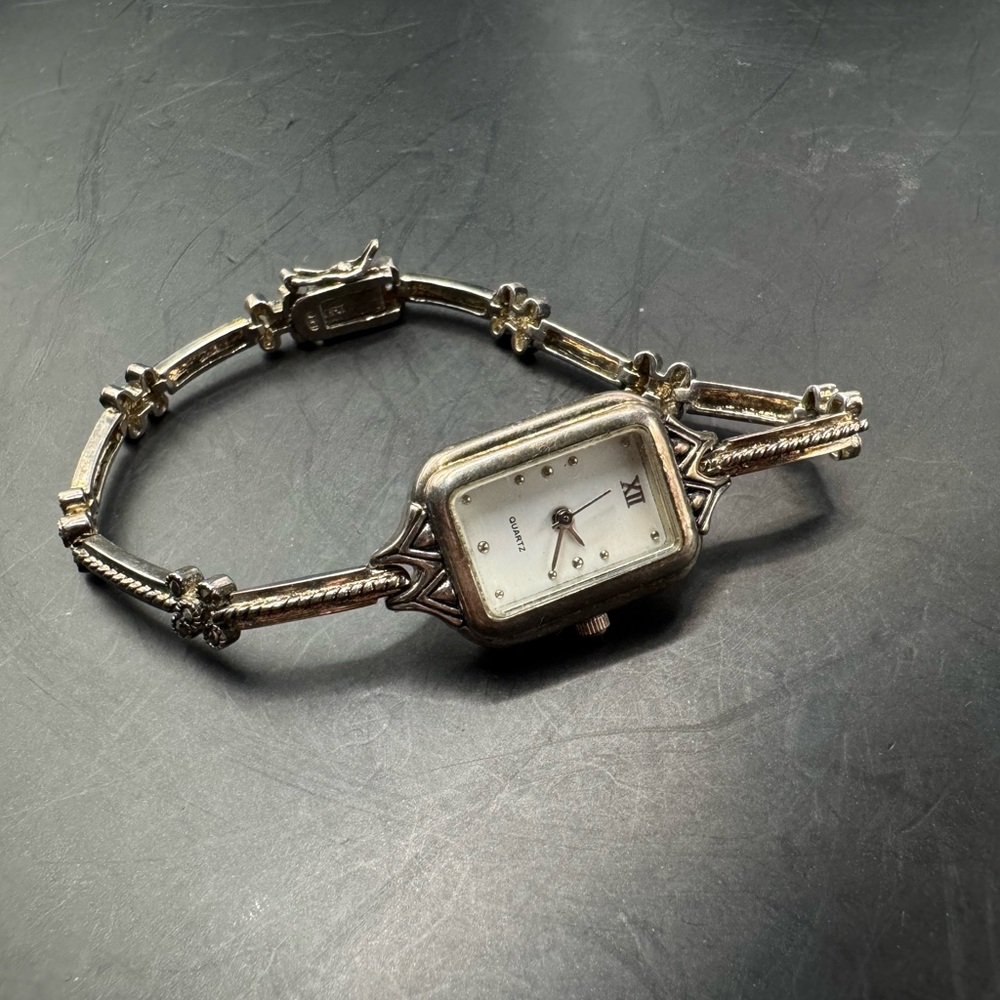 Vintage 925 Sterling Silver Women Watch